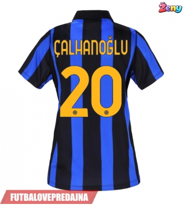 Lacne Ženy Futbalové dres Inter Milan Hakan Calhanoglu #20 2026-27 Krátky Rukáv - Domáci